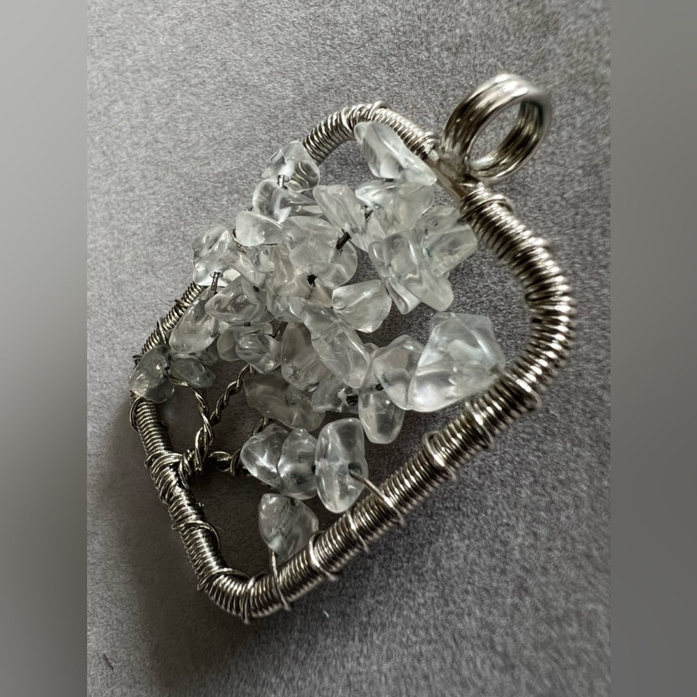 Handmade Tree of Life silver pendant GORGEOUS